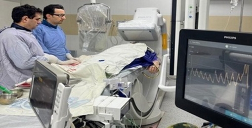 انجام سونوگرافی پیشرفته داخل عروق کرونر و تکنیک iFR در بیمارستان طالقانی 